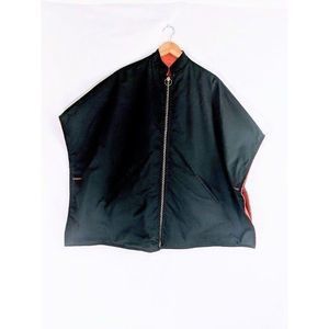 Vintage Poncho Cape Cloak Liner Medium Costume Reenactment 1800s Uniform Outdoor